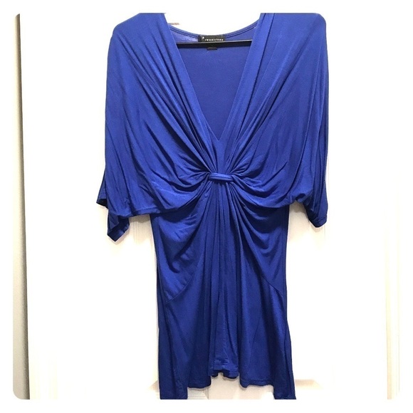 TwentyOne Royal Blue Soft Slouchy Top - Picture 1 of 5